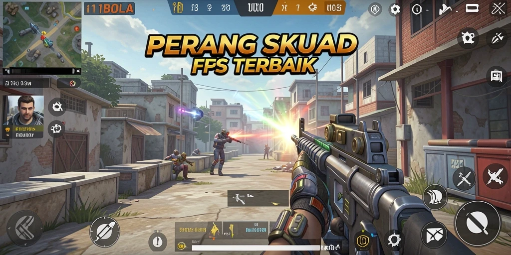 Tangkapan layar action-packed dari gameplay seru 11BOLA.