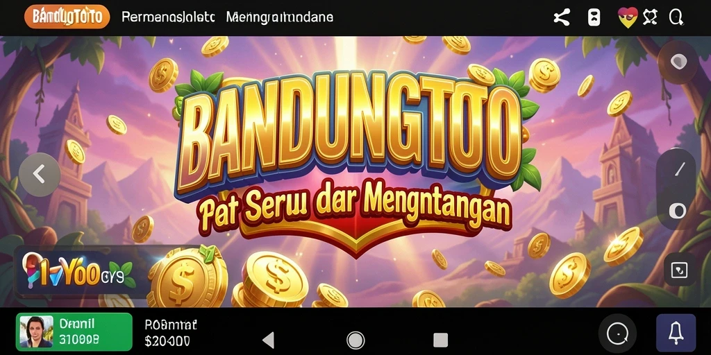Tampilan menarik dari gameplay Slot BANDUNGTOTO yang seru.