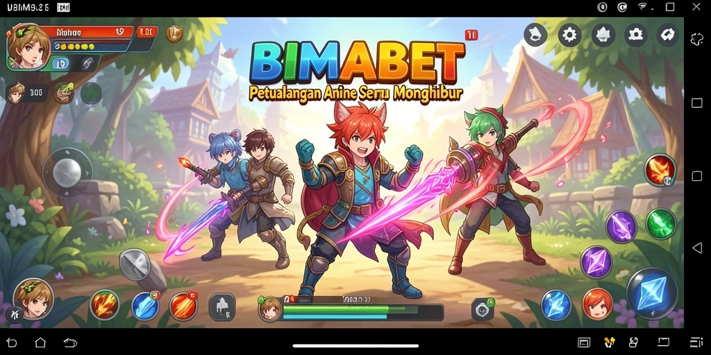 Gameplay menarik dengan karakter anime yang hidup.