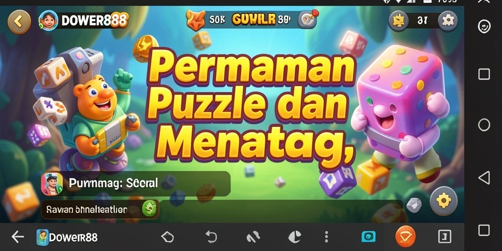 Tampilan gameplay DOWER88 yang menarik dan penuh tantangan.