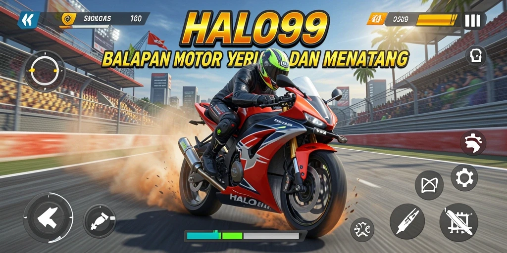 Gameplay menegangkan di HALO99 yang penuh adrenalin.