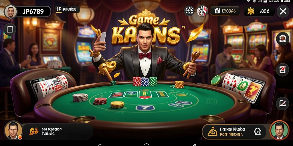 Tampilan gameplay JP6789 yang seru dan menantang di dunia Kasino.