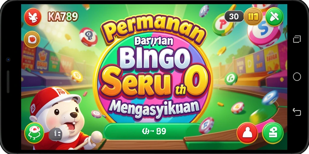 Screenshot utama KA789 menampilkan gameplay Bingo yang seru dan interaktif.