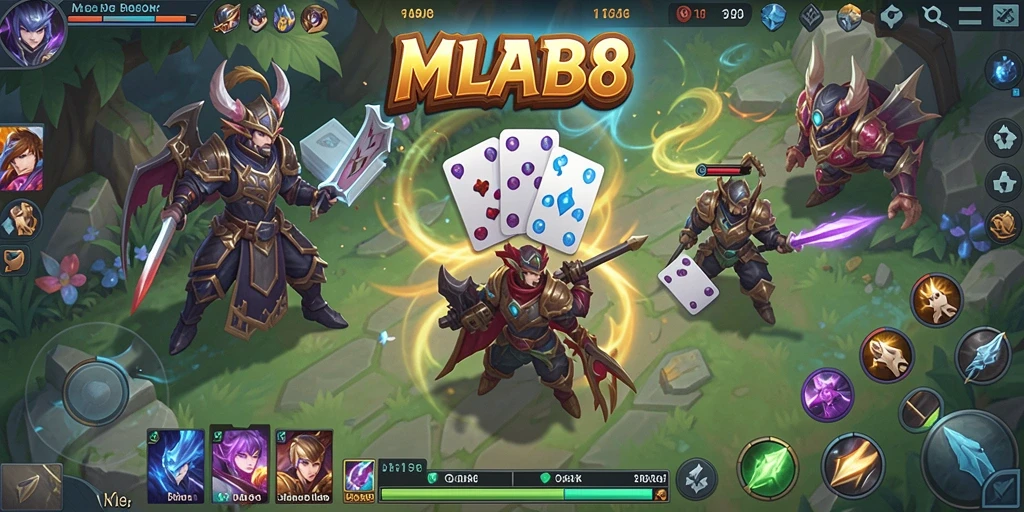 Tampilan gameplay MLBB8 yang menegangkan dan seru.