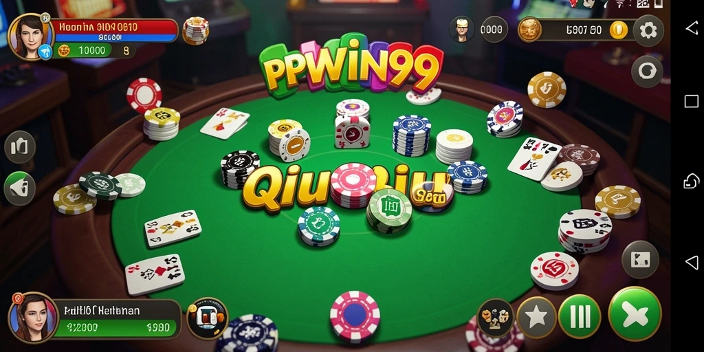 Screenshot PPWIN99 menampilkan aksi seru QiuQiu dari pemain.