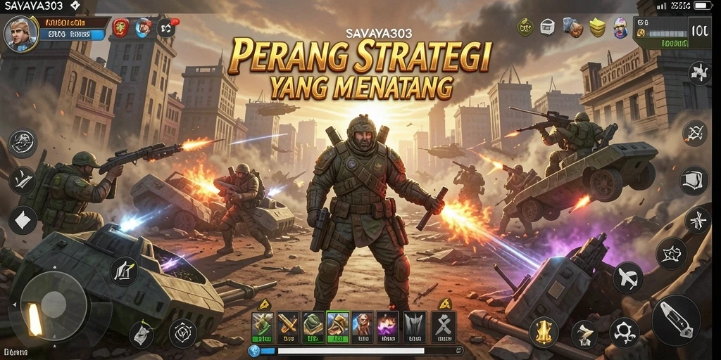 SAVAYA303 menampilkan aksi strategis yang mendebarkan di medan perang.