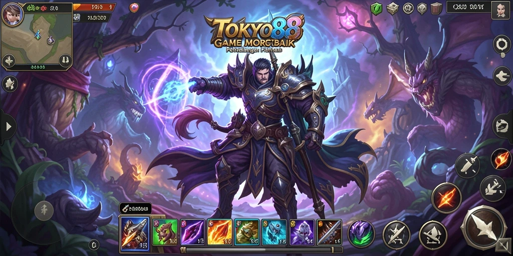 Tampilan gameplay <strong>TOKYO88</strong> yang seru dan mengasyikkan dalam dunia MMORPG.