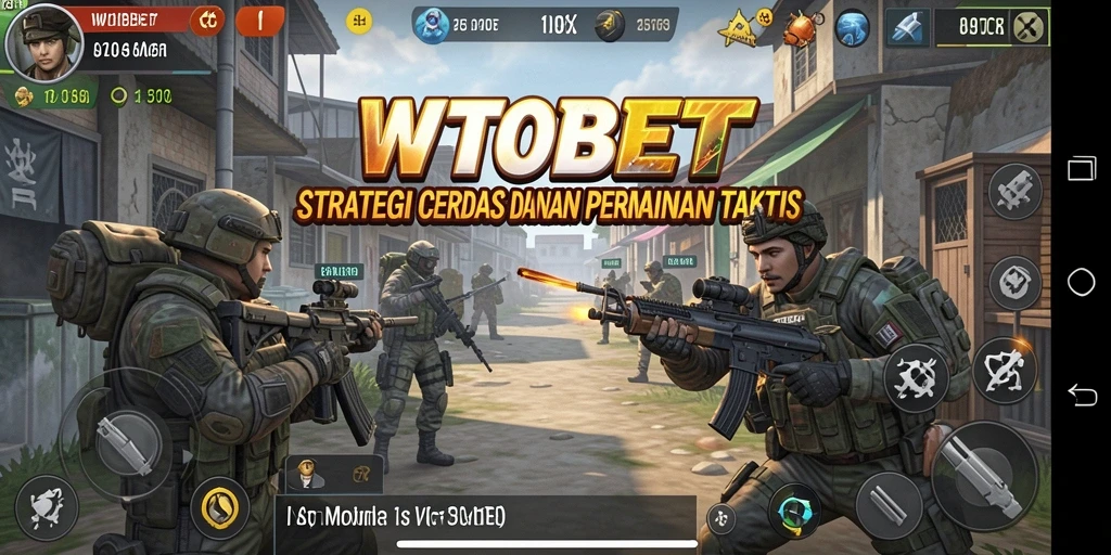 Tampilan gameplay WTOBET yang menantang dan strategis.